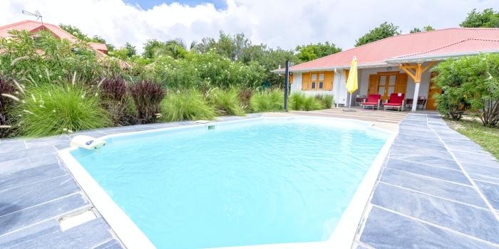 1.Location villa piscine Marie Galante Guadeloupe_Piscine